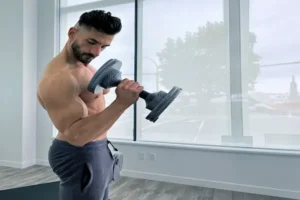 beginner home workout weekly schedule